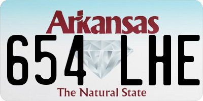 AR license plate 654LHE