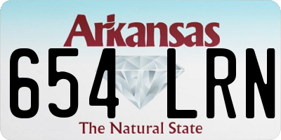 AR license plate 654LRN