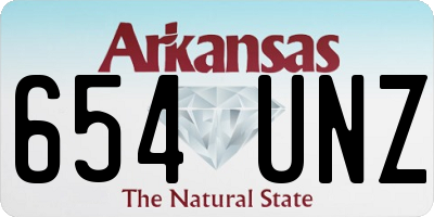 AR license plate 654UNZ