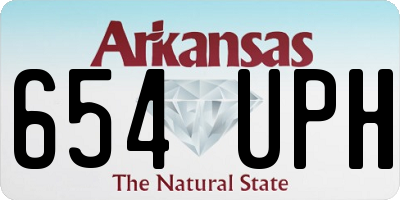 AR license plate 654UPH