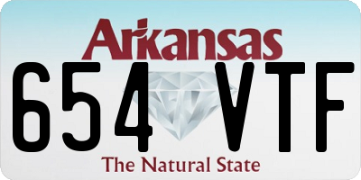 AR license plate 654VTF