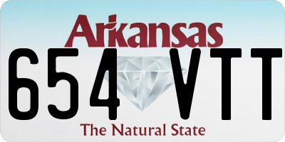 AR license plate 654VTT