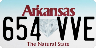 AR license plate 654VVE