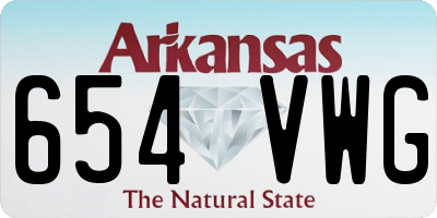 AR license plate 654VWG