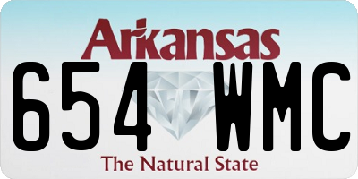 AR license plate 654WMC