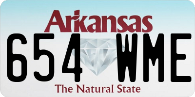 AR license plate 654WME