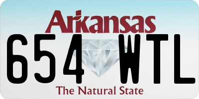 AR license plate 654WTL