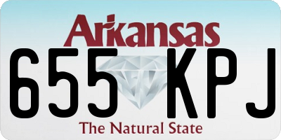 AR license plate 655KPJ