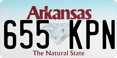 AR license plate 655KPN