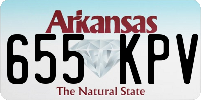 AR license plate 655KPV