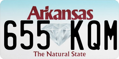 AR license plate 655KQM