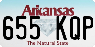 AR license plate 655KQP