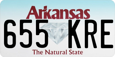 AR license plate 655KRE