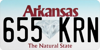 AR license plate 655KRN