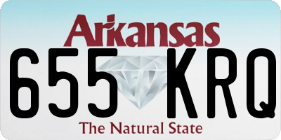 AR license plate 655KRQ