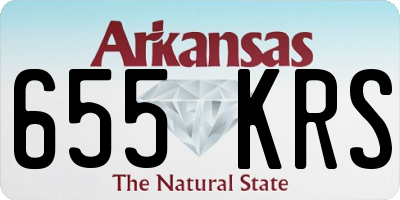 AR license plate 655KRS