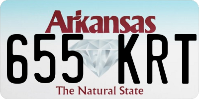 AR license plate 655KRT