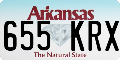 AR license plate 655KRX