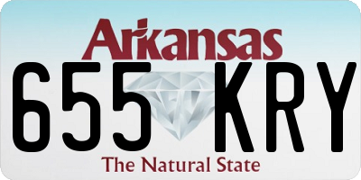 AR license plate 655KRY