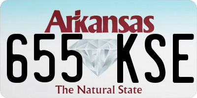 AR license plate 655KSE
