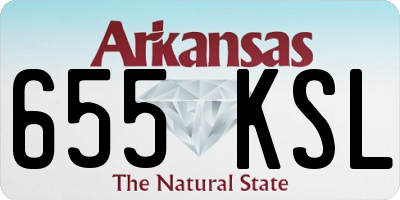 AR license plate 655KSL