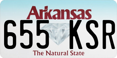 AR license plate 655KSR
