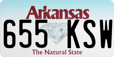 AR license plate 655KSW