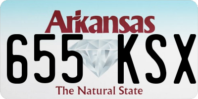 AR license plate 655KSX