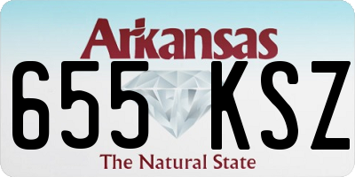 AR license plate 655KSZ