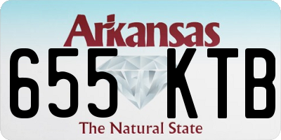 AR license plate 655KTB