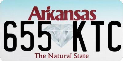 AR license plate 655KTC