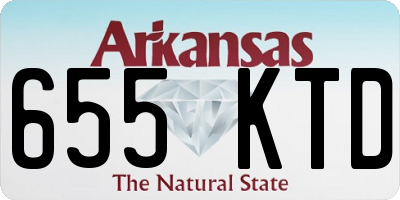 AR license plate 655KTD