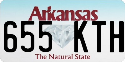 AR license plate 655KTH