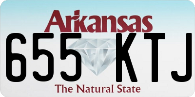 AR license plate 655KTJ
