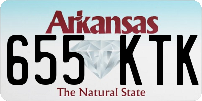 AR license plate 655KTK