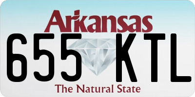 AR license plate 655KTL