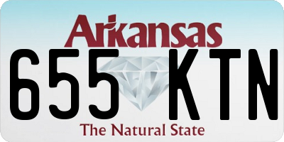 AR license plate 655KTN