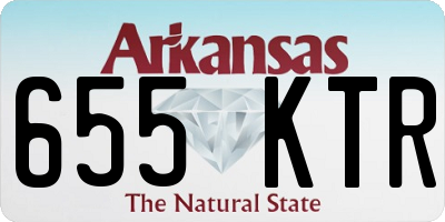 AR license plate 655KTR