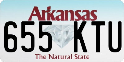 AR license plate 655KTU