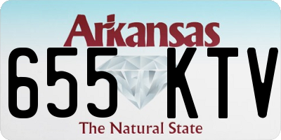 AR license plate 655KTV