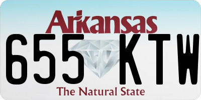 AR license plate 655KTW