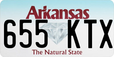 AR license plate 655KTX