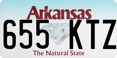 AR license plate 655KTZ