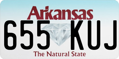 AR license plate 655KUJ