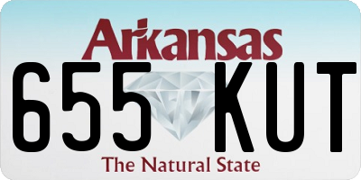 AR license plate 655KUT