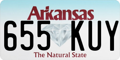 AR license plate 655KUY