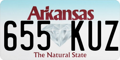 AR license plate 655KUZ