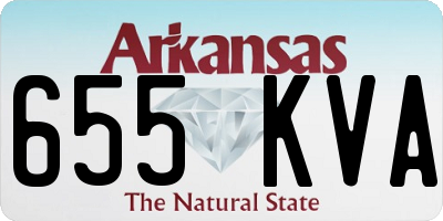 AR license plate 655KVA