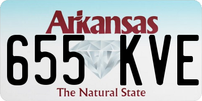 AR license plate 655KVE