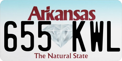 AR license plate 655KWL